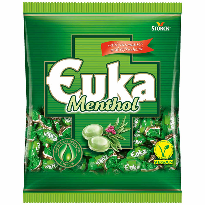 Storck Euka Menthol Bonbons 425g mit Eukalyptus-Menthol-Geschmack