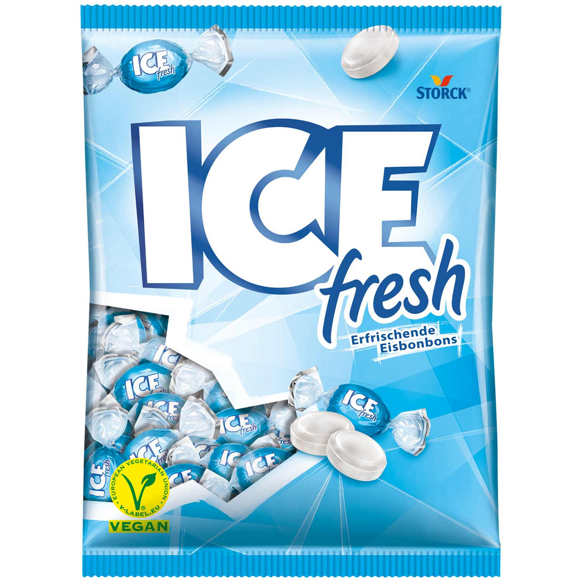 Storck Ice Fresh Eisminze Bonbons 425g Packung