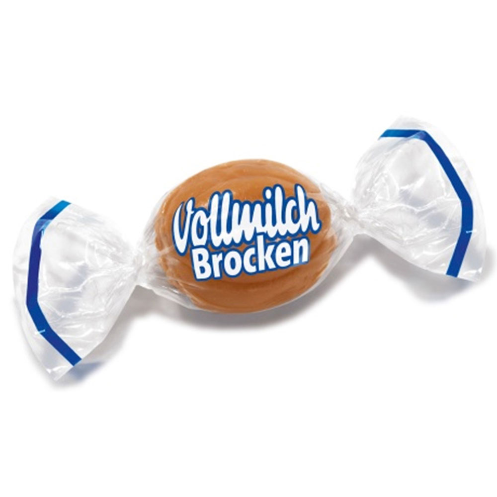 Storck Vollmilch Brocken Karamellbonbons 325g Beutel – Seitenansicht
