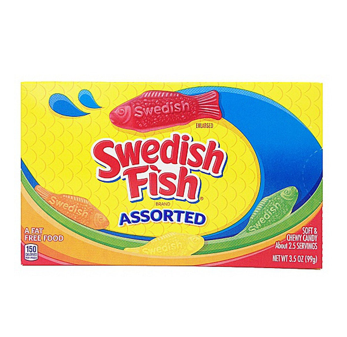 Swedish Fish Assorted 99g Fruchtgummi