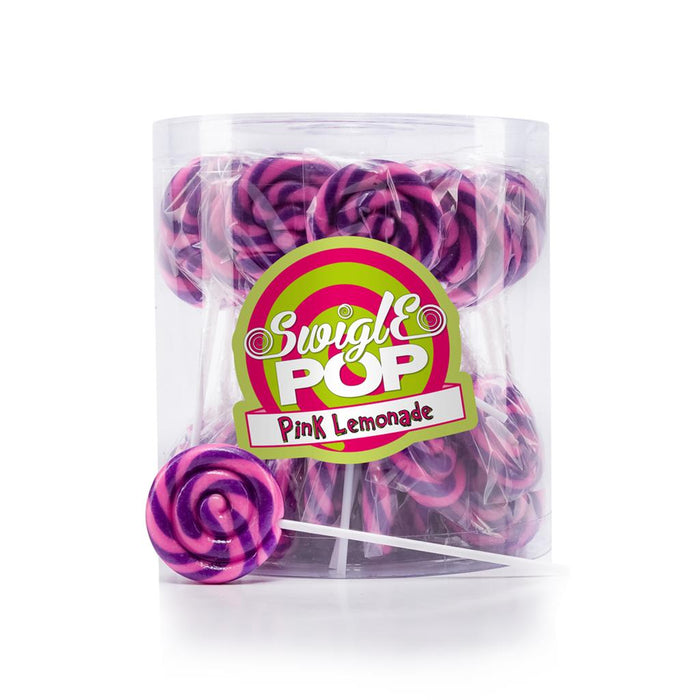Swigle Pop Mini Blue Raspberry Lolli 50 Stück à 12g