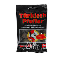 Türkisch Pfeffer Lakritz-Bonbons 400g mit extrastarkem Salmiak-Kern – Produktansicht
