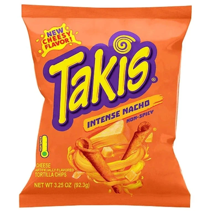 Takis Intense Nacho Chips Snack 100g würziger Snack