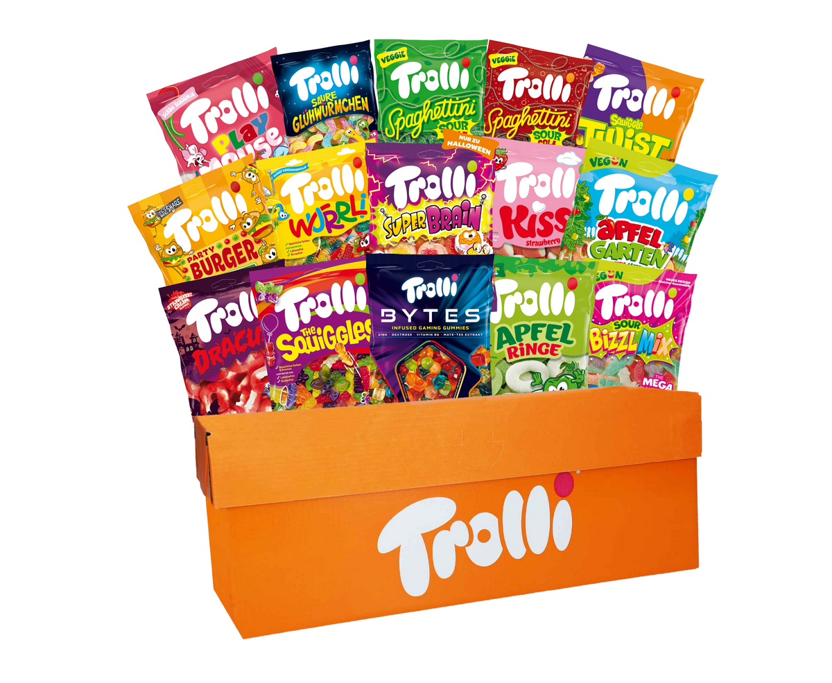 Trolli Best of Trolli Box Fruchtgummi-Mix 175g