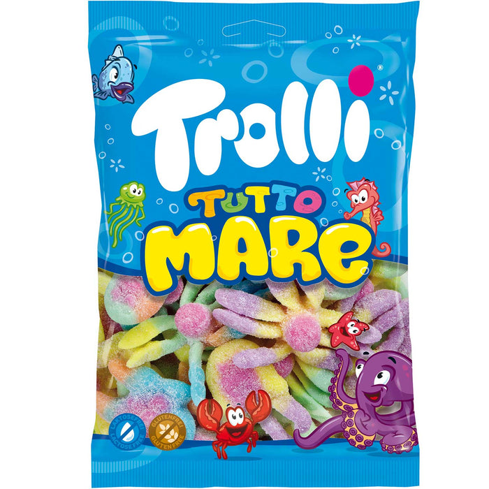 Trolli Tutto Mare saure Fruchtgummis Meerestiere 175g