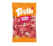 Trolli Rote Früchte Mini-Ringe Fruchtgummi 1000g – Detailansicht