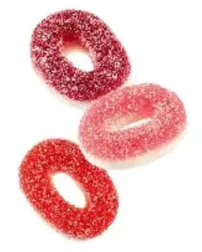 Trolli Rote Früchte Mini-Ringe Fruchtgummi 1000g – Seitenansicht