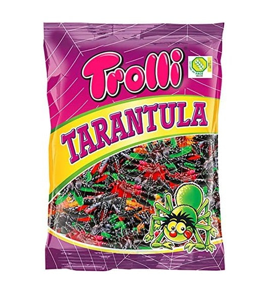 Trolli Tarantula grosser Schaumzucker 1kg Packung – Produktansicht