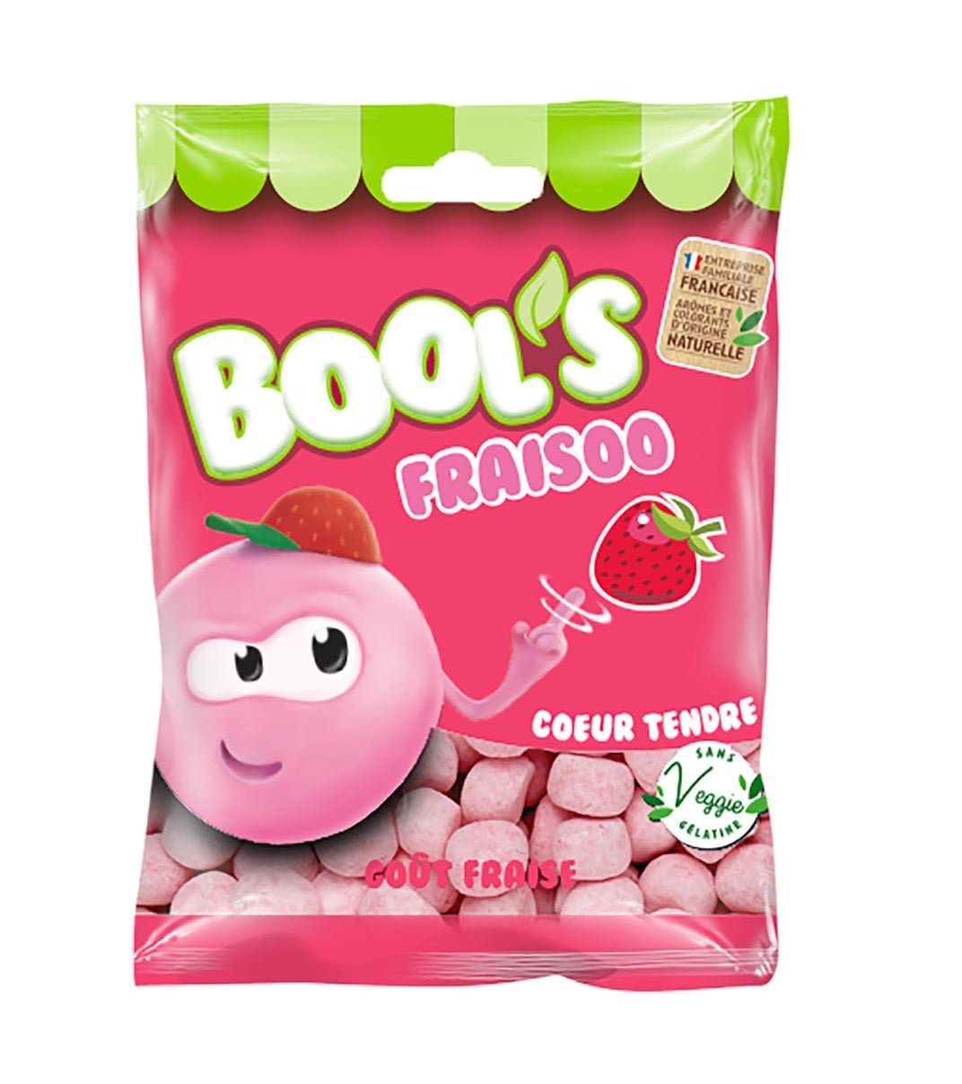 Verquin Cosmic Bool Maxi Kaubonbon Erdbeere 200g