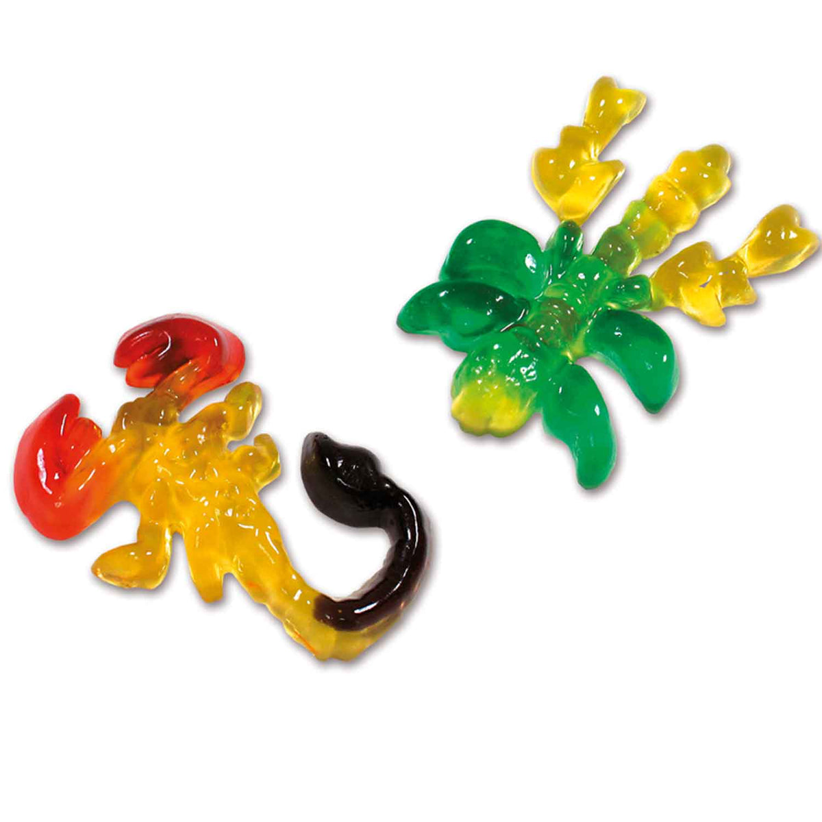 Vidal Creepy Jelly 6x11g Fruchtgummis in Insektenform – Rückansicht
