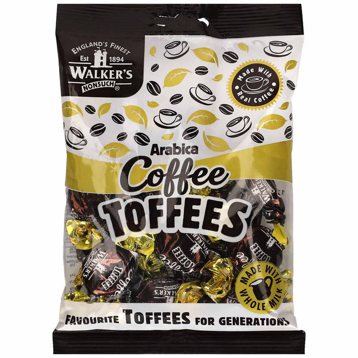 Walkers Nonsuch Arabica Coffee Toffees 150g einzeln verpackt