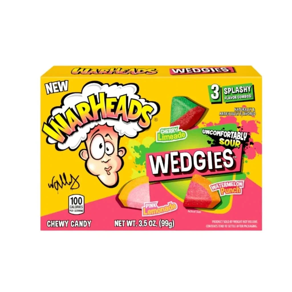 Warheads Wedgies Fruchtgummi Sauer 99g Packung