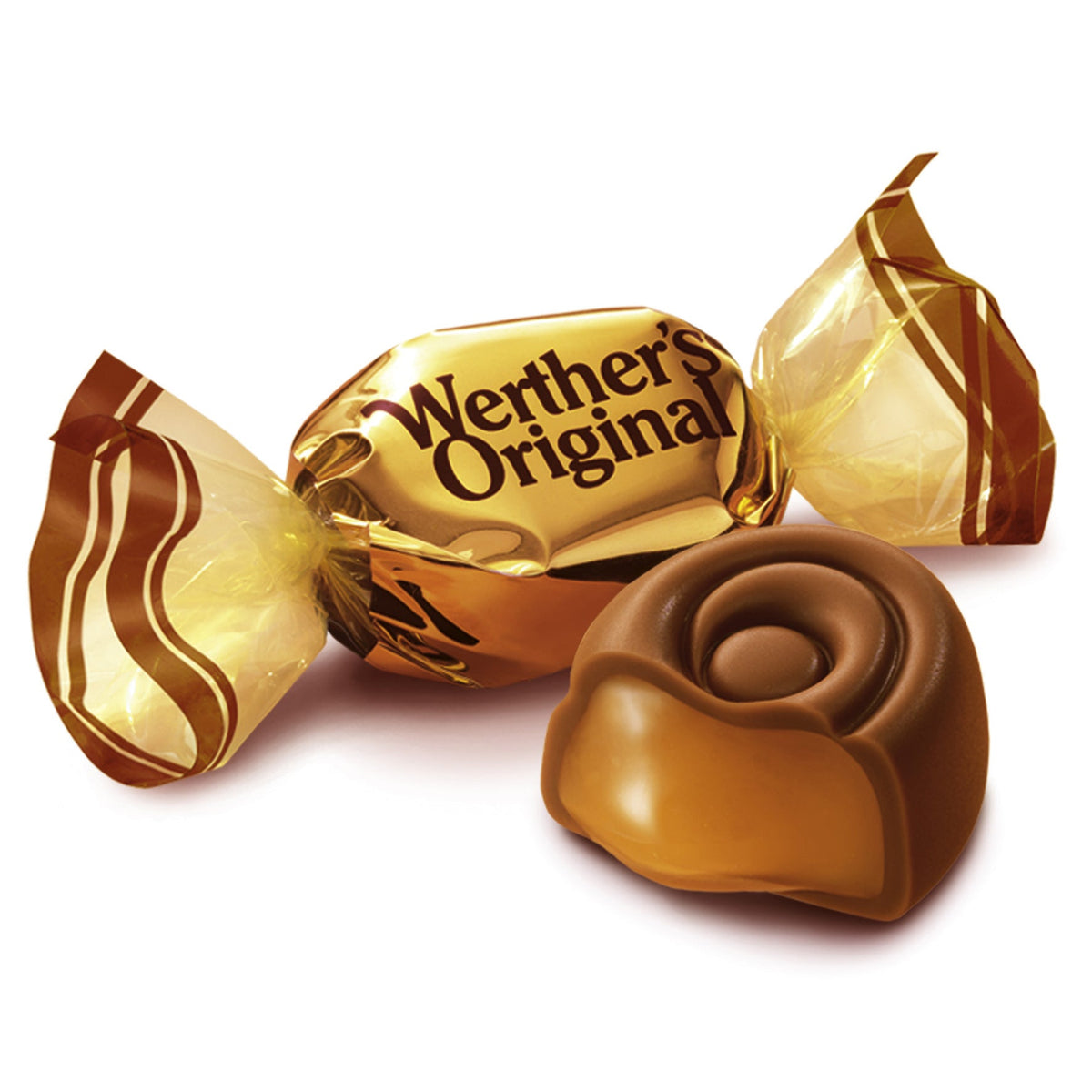 Werthers Werther's Original Caramelts Karamell Vollmilch Schokolade 153g – Detailansicht