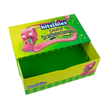 Hitschies Saure Drachenzungen Geschenkbox 1281 g Fruchtgummi – Seitenansicht