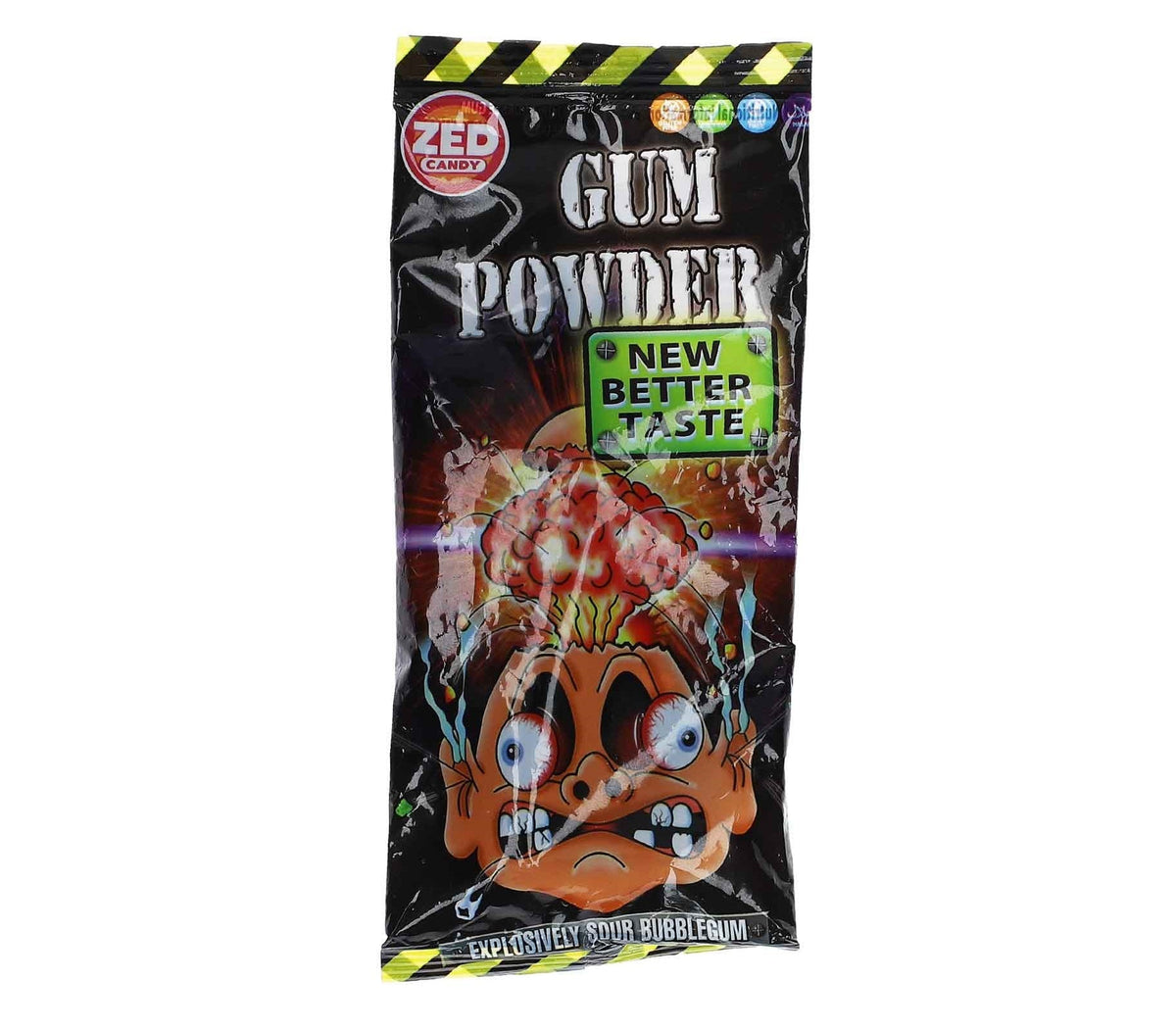 ZED Candy Gum Powder 30g extrasaures Kaugummi-Granulat mit Tutti-Frutti-Geschmack