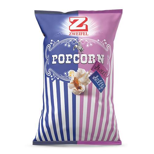 Zweifel Chips Popcorn Sweet & Salty 100g Snackbeutel