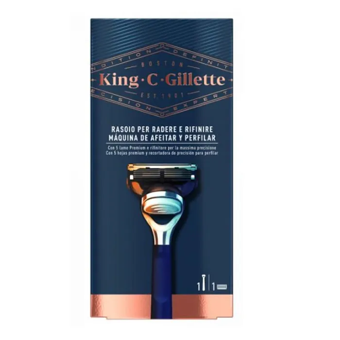 Gillette King Shaver & Shape Machine Rasierer in der Nahaufnahme kaufen Schweiz
