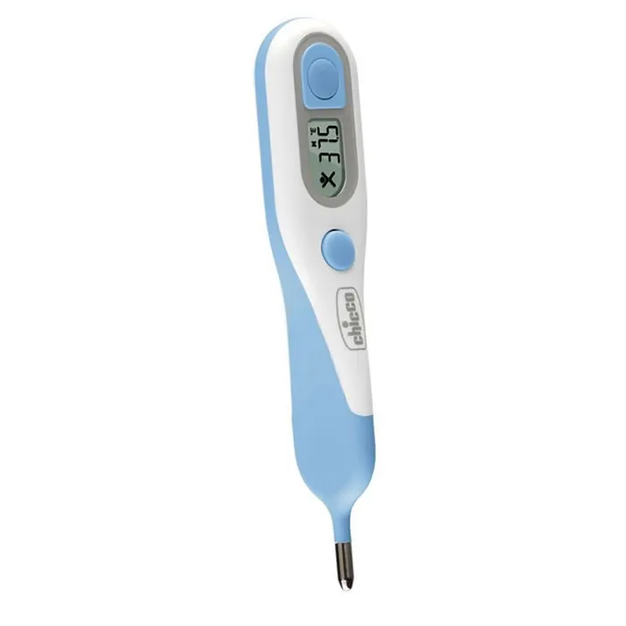 Chicco Easy 2 in 1 Digitalthermometer auf weissem Hintergrund kaufen Schweiz