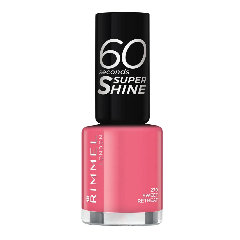 Rimmel London 60 Seconds Super Shine Nail Lacquer 270 Sweet Retreat Nagellack Flasche kaufen Schweiz
