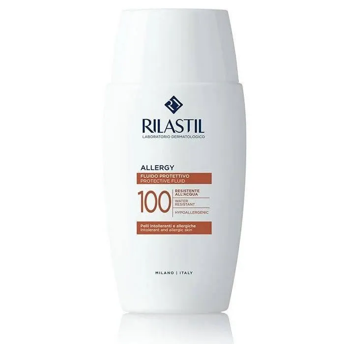 Rilastil Sun System Allergy 100 ultrafluido Sonnenschutz SPF50+ Flasche 50ml kaufen Schweiz
