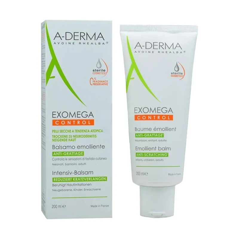 A-Derma Exomega Control Erweichender Balsam 200ml Flasche kaufen Schweiz