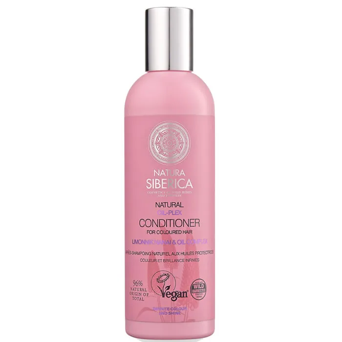 Natura Siberica Natural Oil-Plex Conditioner 270ml Flasche auf weißem Hintergrund kaufen Schweiz