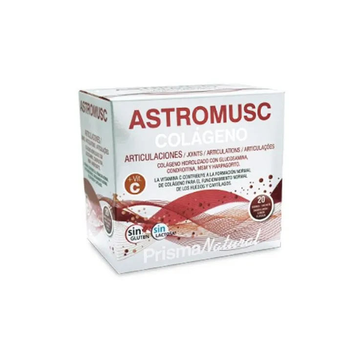 PRISMA NATURAL Prisma Natürliche Astromusc Kollagen 20 Sachets Verpackung kaufen Schweiz