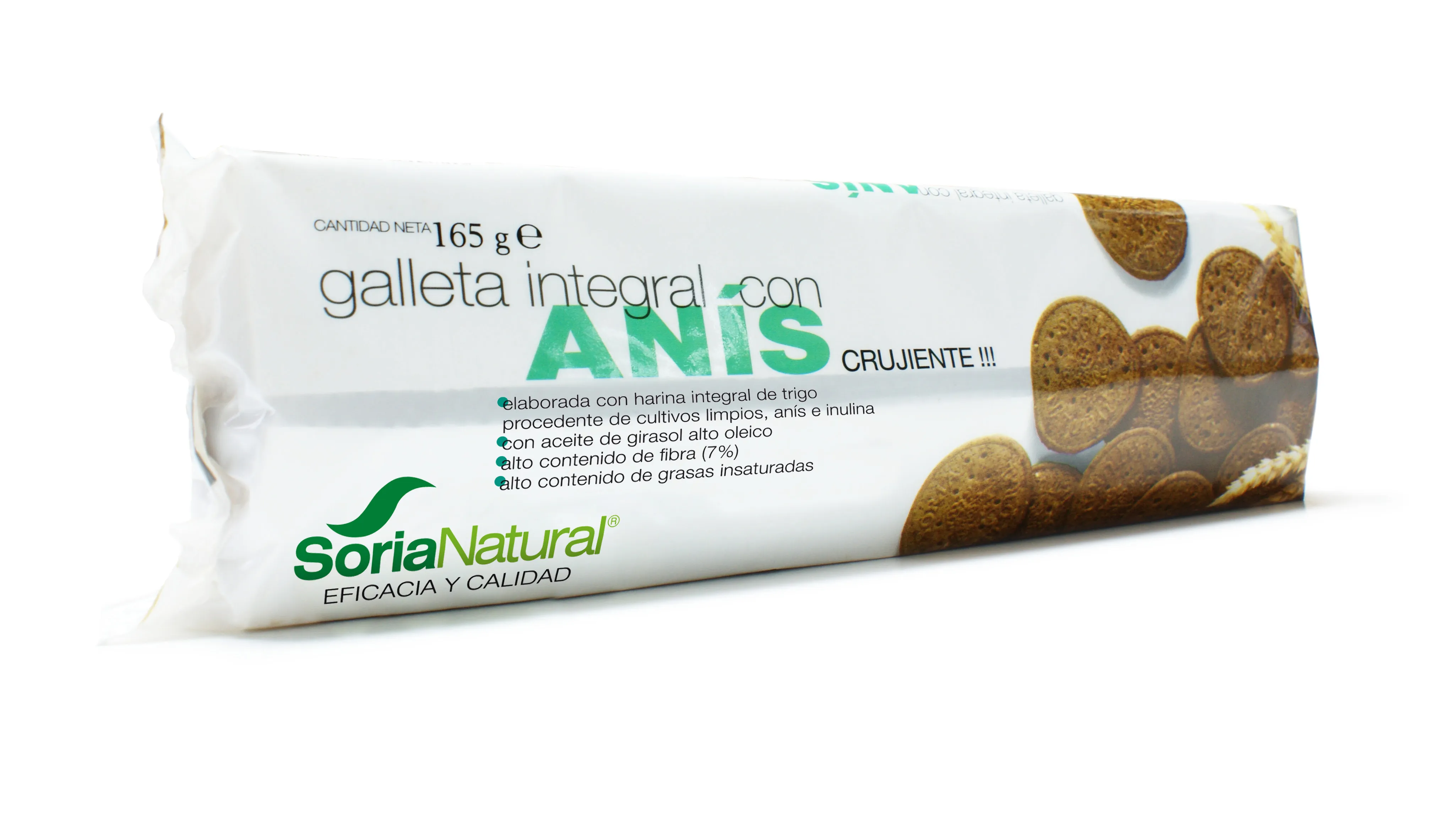 Alecosor Galletas Integral Anis 165g Vollkorn-Kekse mit Anisgeschmack Verpackung kaufen Schweiz