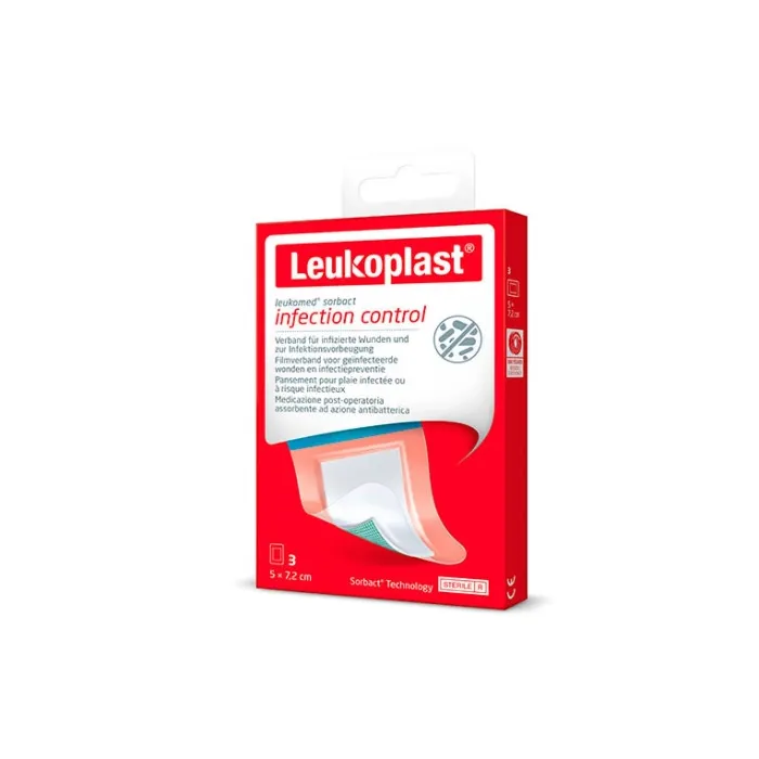 Leukomed Sorbact Dressing 5x7,2cm 3er Pack von BSN MEDICAL kaufen Schweiz