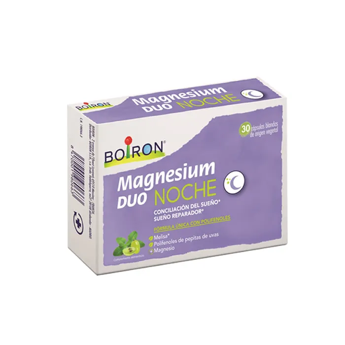 Magnesium Duo Nacht 30 Kapseln Boiron Packung kaufen Schweiz