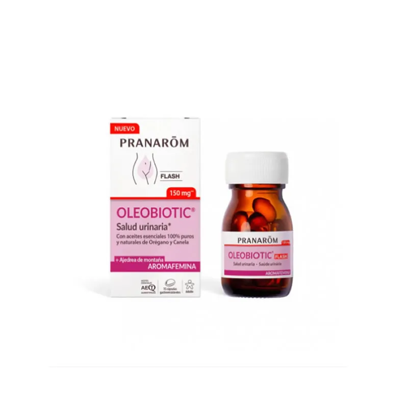 PRANARÔM Oleobiotic Aromafemina Harngesundheit 15 Kapseln Produktbild kaufen Schweiz