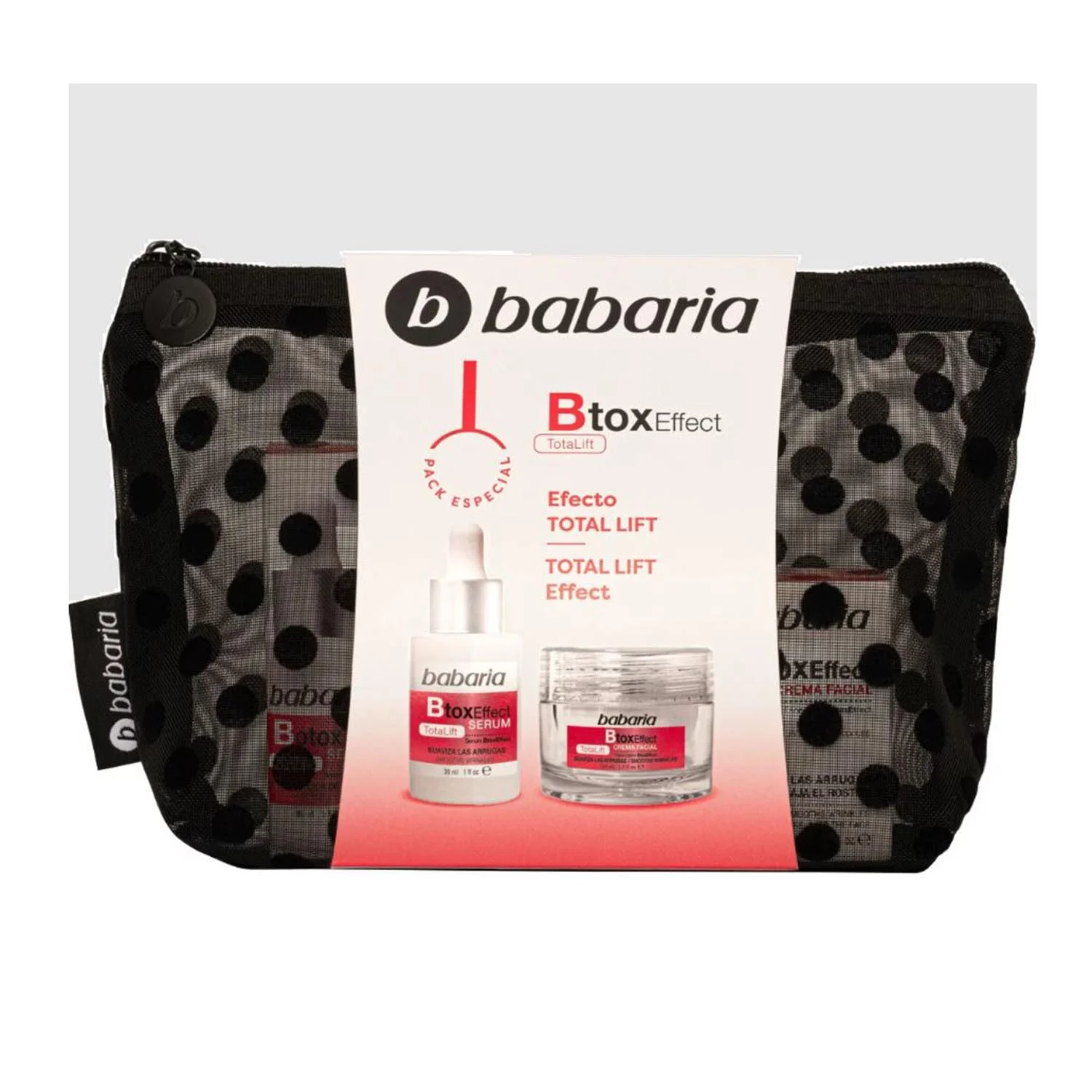 Babaria Btox Effect Total Lift Crema Facial Set mit Creme und Serum kaufen Schweiz