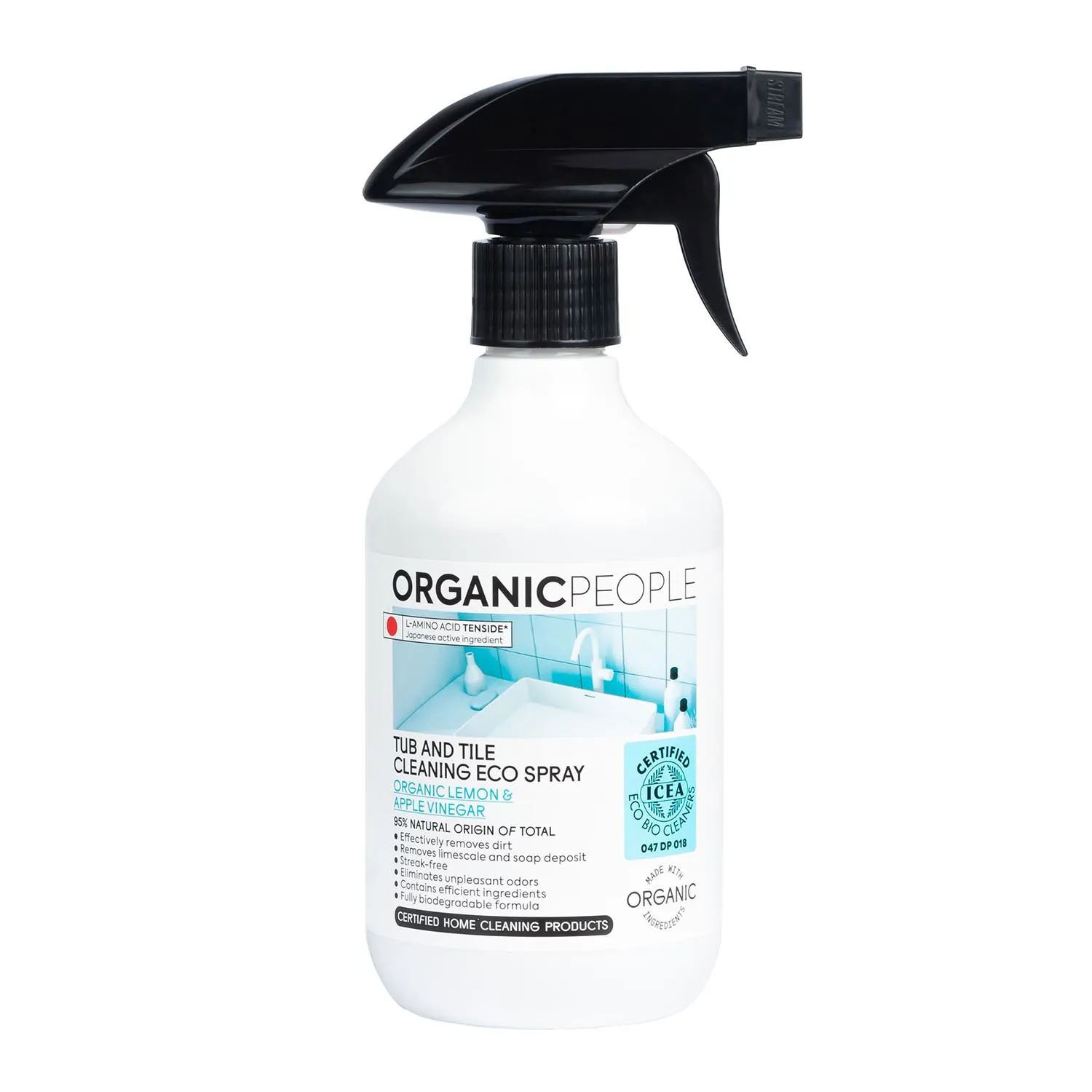 Organic People Tub and Tittle Cleaning Eco Spray 200ml Produktbild kaufen Schweiz