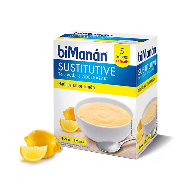 BIMANÁN Bimanan Sustitutive Lemon Custard Alternative 5 Einheiten Verpackung kaufen Schweiz