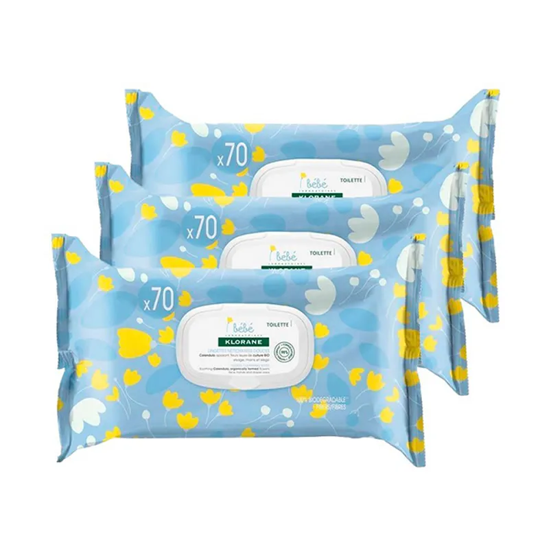 Klorane Baby Sanfte Reinigungstücher Ringelblume Packung 3x70 Stück kaufen Schweiz