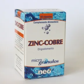 Neo Microgranulos Zinc Cobre 50 Caps Verpackung kaufen Schweiz