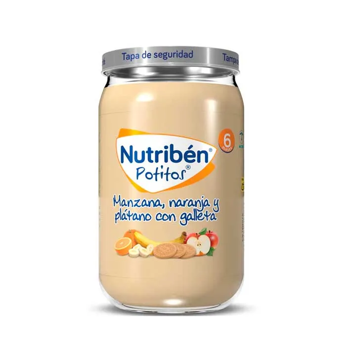 NUTRIBEN Apfel, Orange, Banane und Kekse Potito 235g Becher kaufen Schweiz