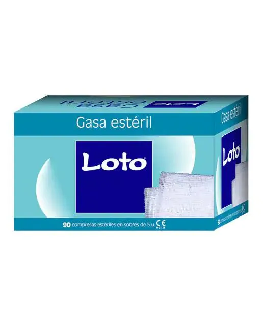 Indasec Loto Gasa Suave Hidrófila 100% Baumwolle 90 Stück Packung kaufen Schweiz