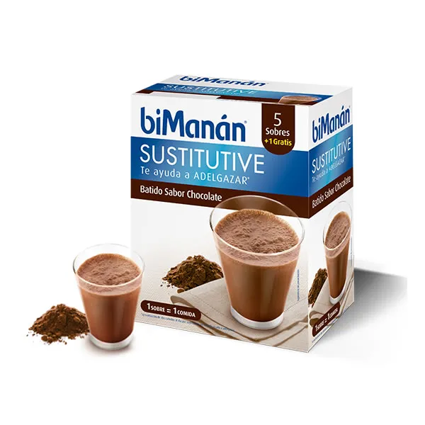 Bimanan Sustitutive Schokoladen-Milkshake 5 Einheiten Packung kaufen Schweiz