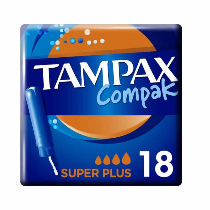 Tampax Compak Super Plus Tampons Verpackung mit 18 Einheiten kaufen Schweiz