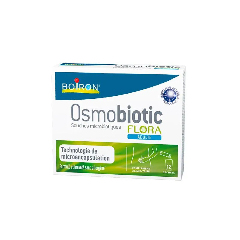 BOIRON Osmobiotic Flora Adult 12 Beutel Verpackung kaufen Schweiz
