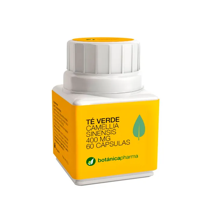 BOTÁNICAPHARMA Grüner Tee 400mg 60 Kapseln Verpackung kaufen Schweiz