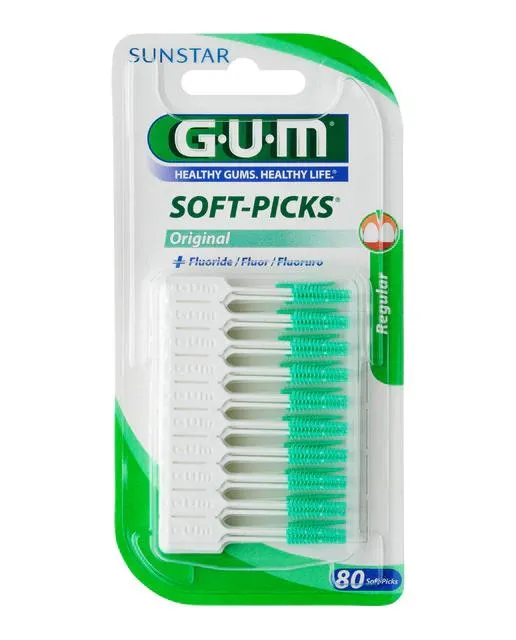 Sunstar Gum Soft-Picks Original With Regular Fluoride 80 Stück Verpackung kaufen Schweiz