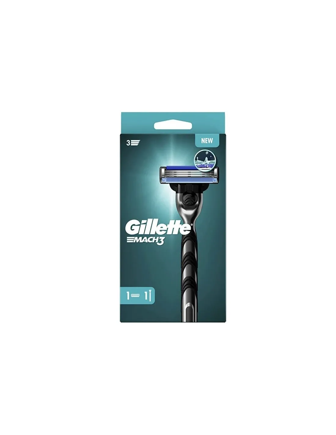 Gillette Mach-3 Rasierer mit einer Ersatzklinge kaufen Schweiz