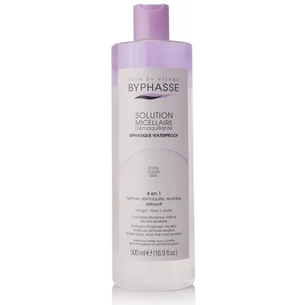 BYPHASSE Solución Micelar Desmaquillante Bifásica Waterproof 500ml Flasche kaufen Schweiz