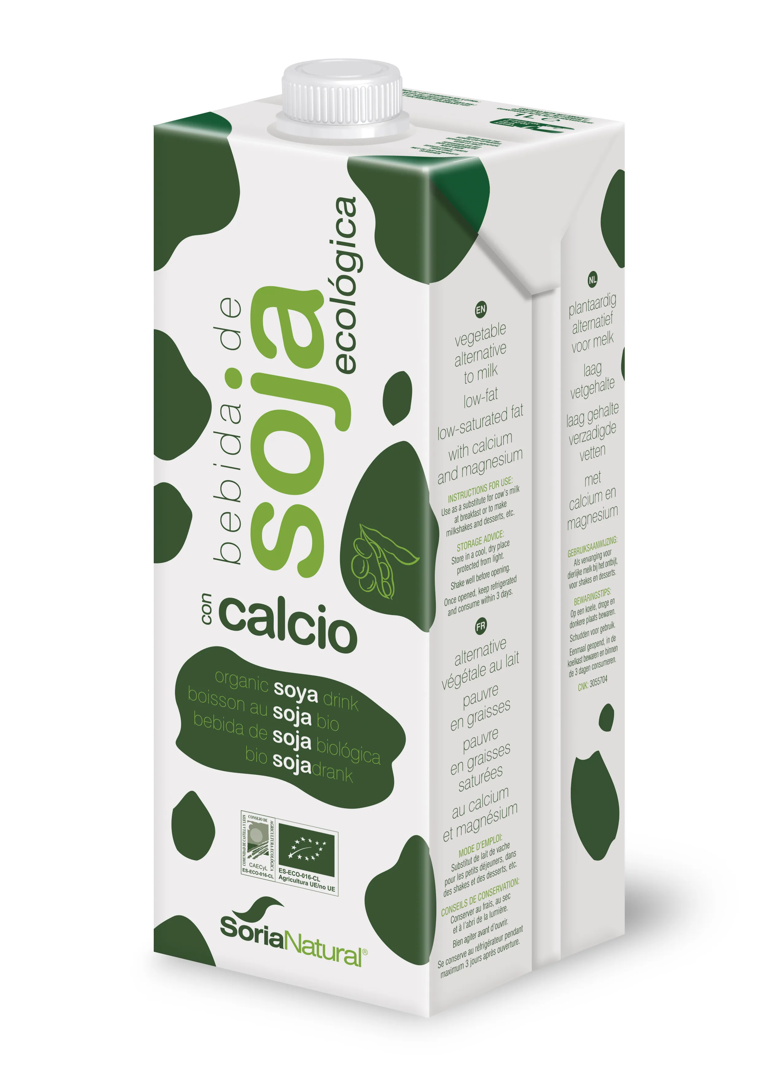 Alecosor Bio-Sojamilch mit Calcium 6 x 1 Liter Packung kaufen Schweiz