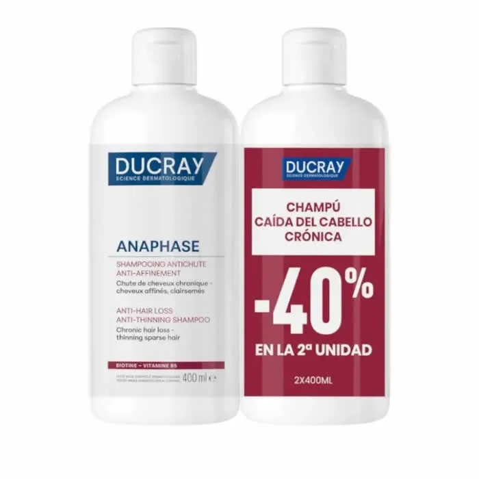 Ducray Anaphase Chronic Anti-Thinning Shampoo 2x400 ml Flaschen kaufen Schweiz
