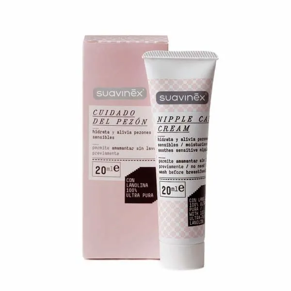 Suavinex Brustwarzenpflegecreme 20ml Verpackung kaufen Schweiz