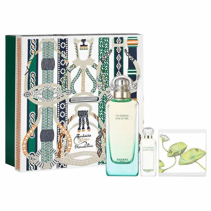 HERMÈS Un Jardin Sur Le Nil Eau De Toilette Spray 100ml Set 3 Artikel Flaschen kaufen Schweiz
