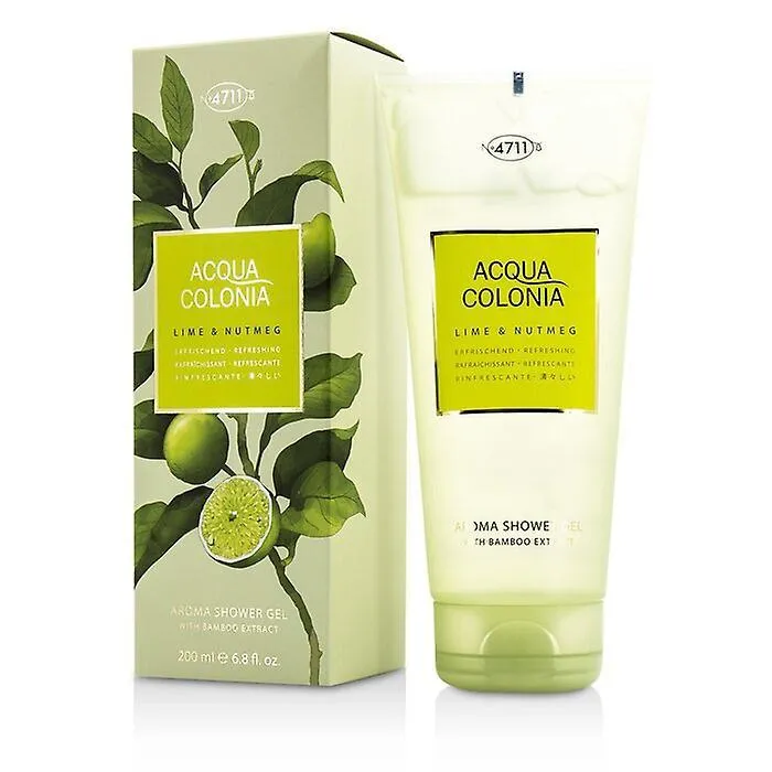 4711 Refresh Lime y Nutmeg Gel 200ml - Verpackung und Gel kaufen Schweiz